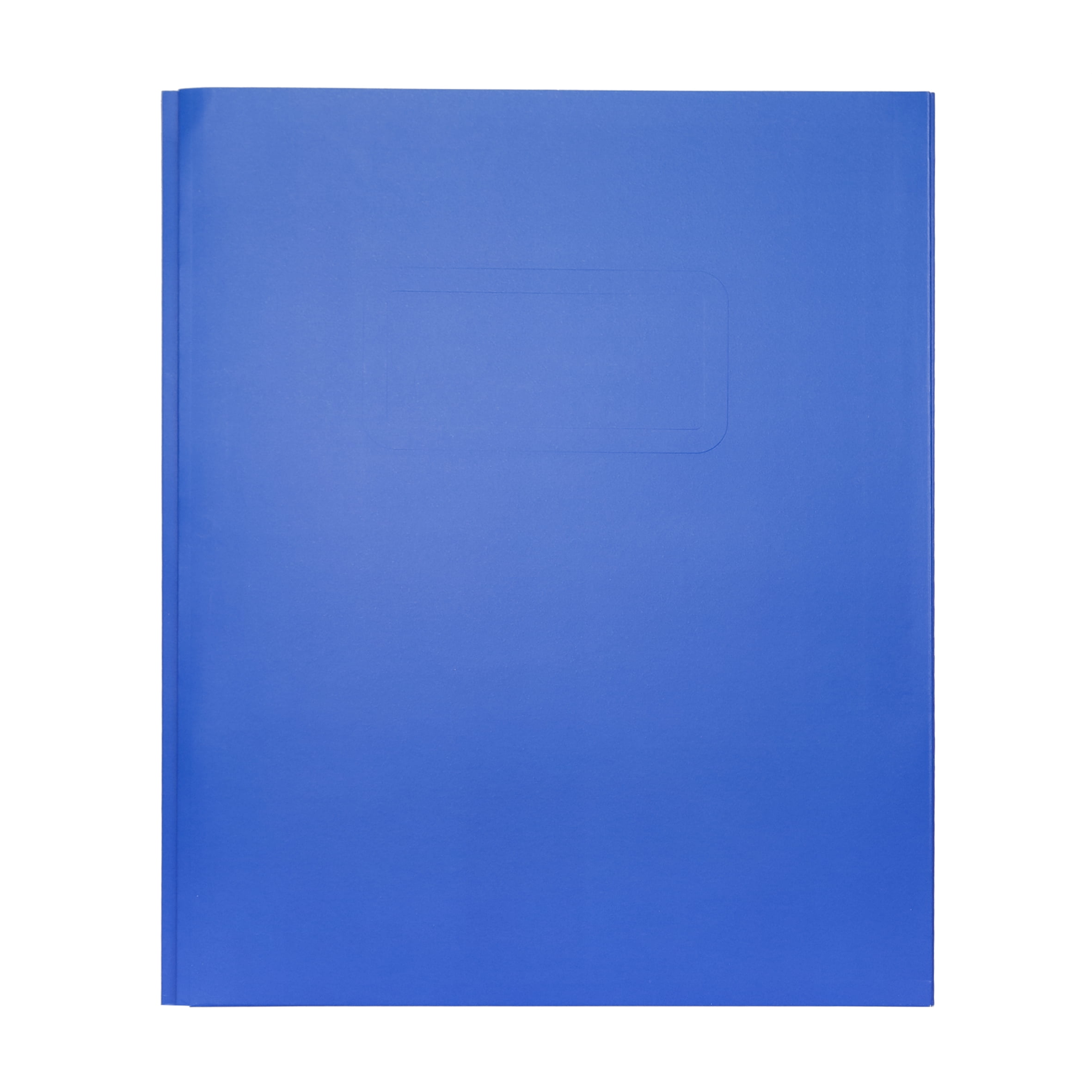 Pen + Gear 3-Prong Paper Portfolios with Pockets, 50-Count, Blue, Letter Size