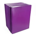 thumbnail image 1 of Pen + Gear 3-Prong Paper Portfolios with Pockets, 50-Count, Purple, Letter Size, 1 of 12
