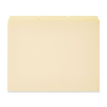 Pen+Gear Manila File Folders, Letter Size, 25 Count