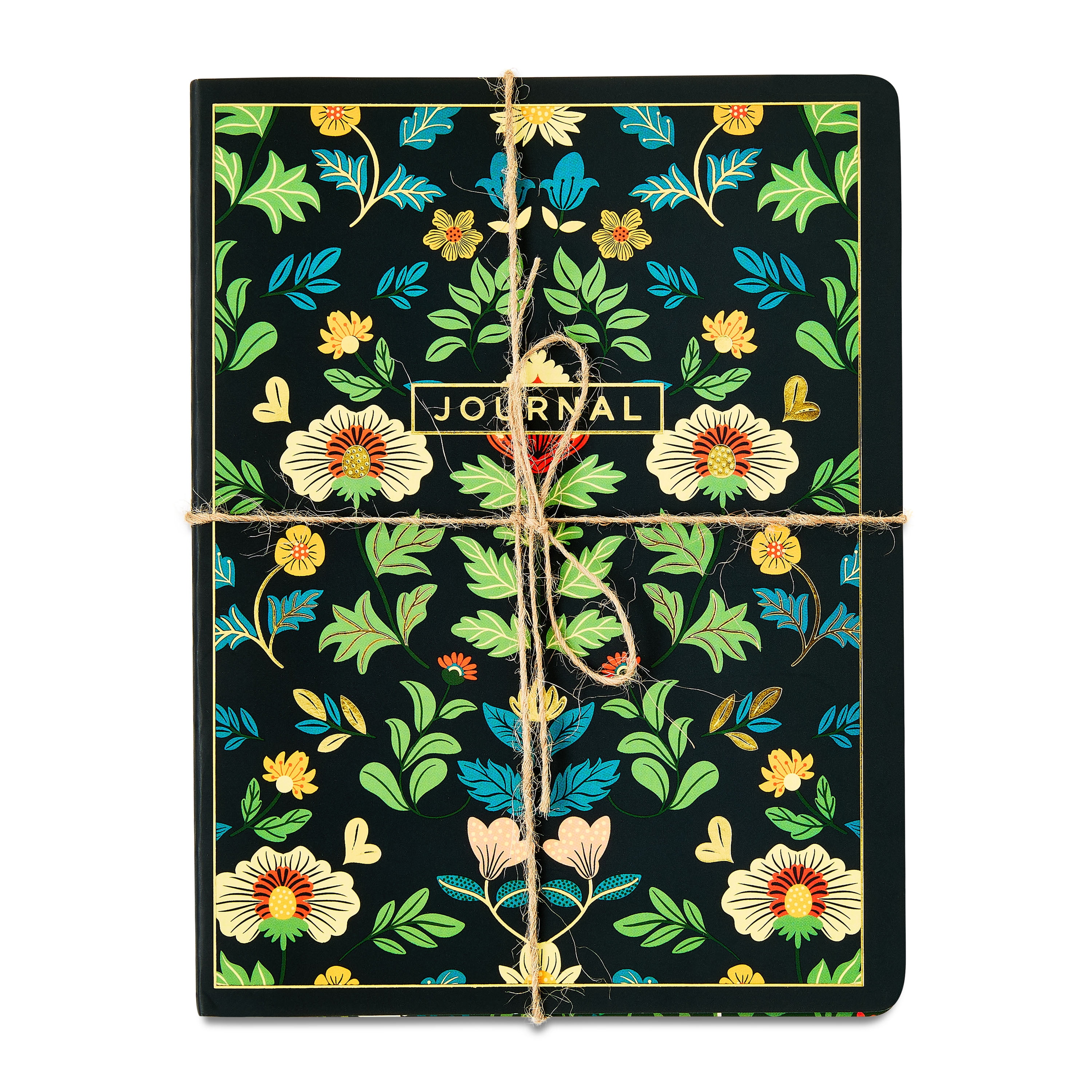 Pen+Gear 3 Pack Flower Journals with Lined Pages, 36 Sheets Each, 6" x 8"