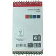 thumbnail image 1 of Pen + Gear 4 Pack 3"x5", Top Spiral Memo Book, 80 Sheets Per Book, 1 of 4