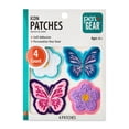 thumbnail image 1 of Pen+Gear Chenille Patch Stickers, 4 Count, Butterflies and Flowers, For Backpacks, Lunch Kits and Students, 1 of 6