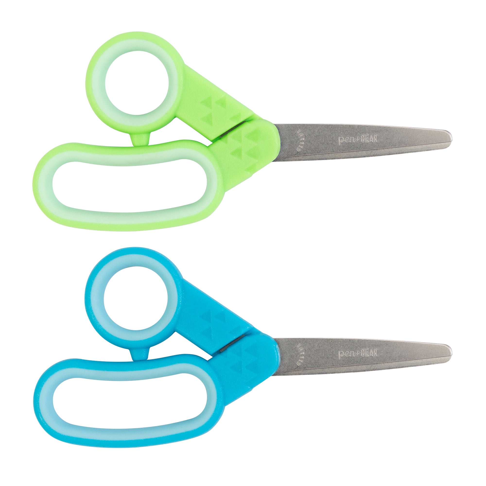 Kids' Scissors with Antimicrobial Protection, Rounded Tip, 5 Long, 2 Cut  Length, Assorted Straight Handles, 12/Pack - Advanced Safety Supply, PPE,  Safety Training, Workwear, MRO Supplies