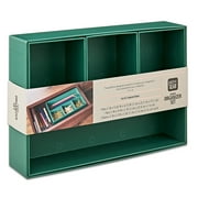 Pen+Gear 5-Piece Drawer Organizer Set, Green Emerald