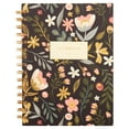 thumbnail image 1 of Pen+Gear 6.4 in x 8 in Floral Hardcover Journal with Twin-Wire Spiral Binding, 192 Ruled Pages, Sticker Sheet and Pocket, 1 of 9