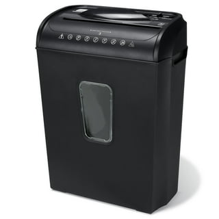 BONSEN 120-Sheet Auto Feed Paper Shredder High Security Micro Cut Shredders  for Home Office Use/ 30 Minutes/Security Level P-4,6-Gallon Bin (S3110)