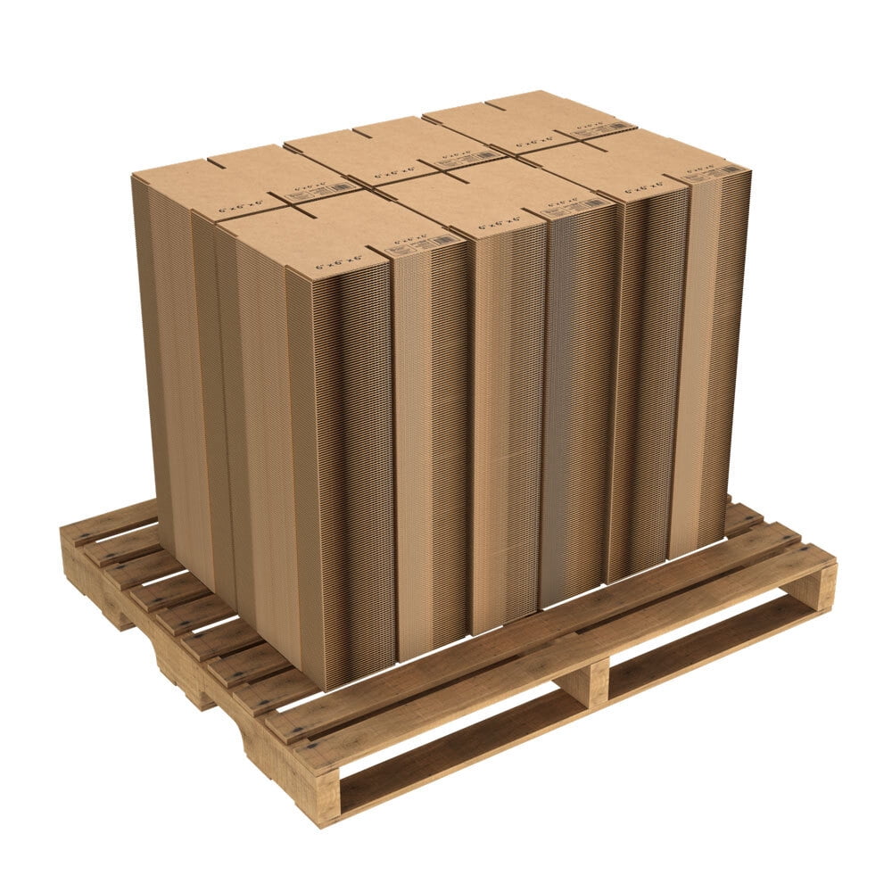 Pen+Gear, 6" x 6" x 6" Small Shipping Box Pallet, 1,890 CT