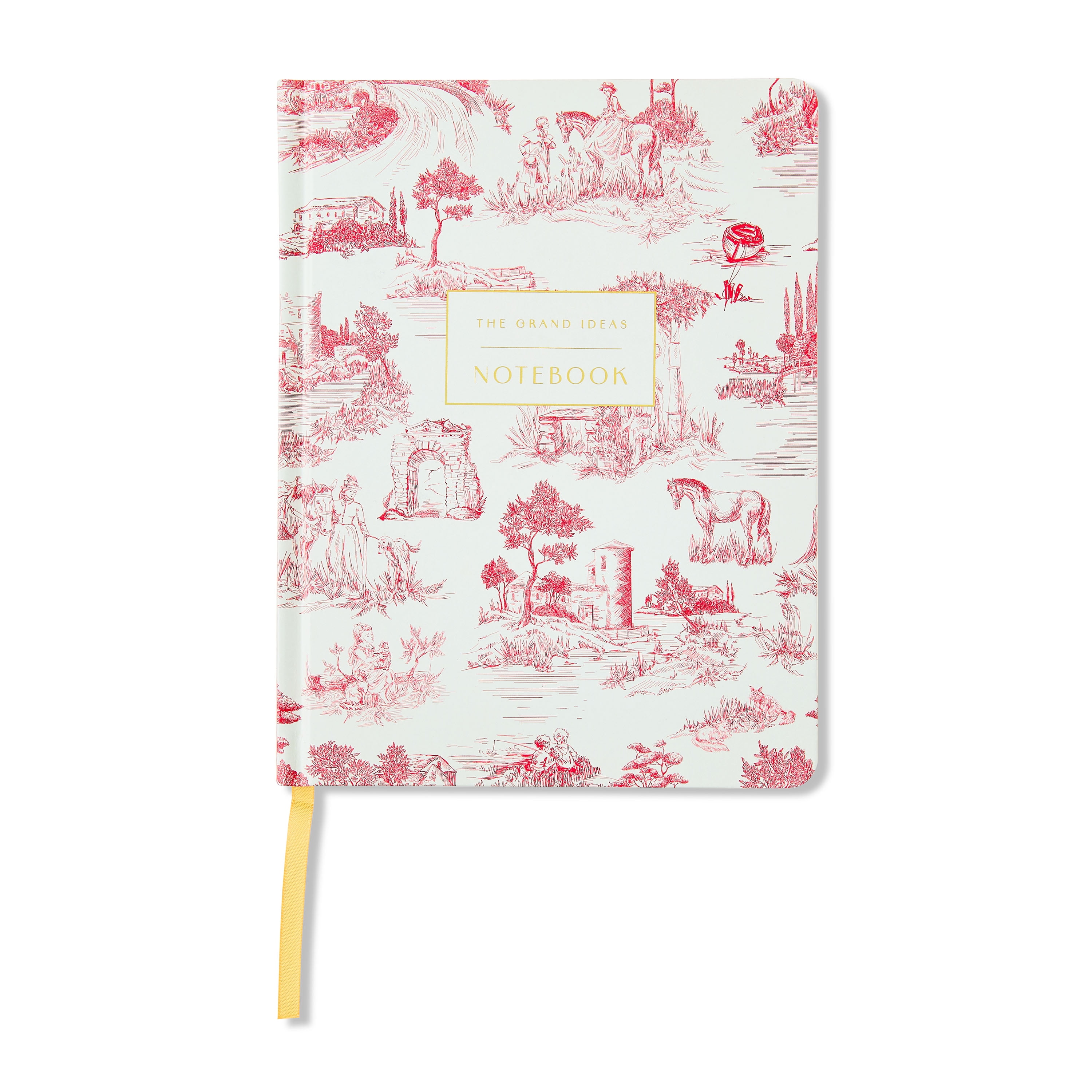Pen+Gear 6x8 Toile Journal,240 Perforated Pages,Ribbon Bookmark