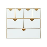 Pen+Gear 7-Drawer Teacher Organization and Storage Box, White