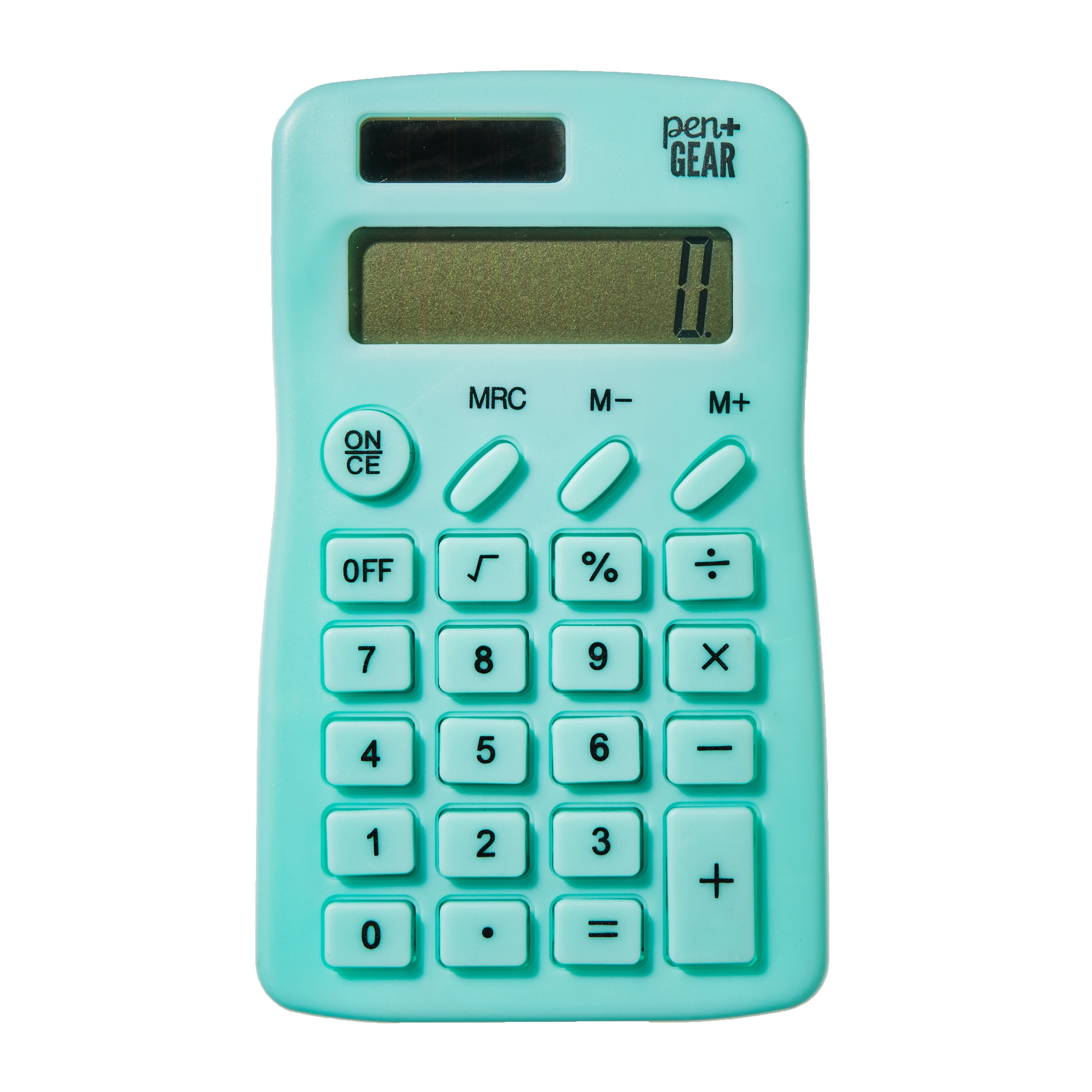 Pen + Gear 8Digit Handheld Calculator, Blue