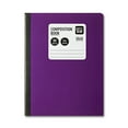 thumbnail image 1 of Pen+Gear Wide Rule Composition Book, 7.5" x 9.75", Purple, 80 Sheets, New, 1 of 7