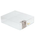 thumbnail image 1 of Pen+Gear Acrylic Paper Tray with Drawer 3.54 in x 10.47 in x 13.5 in Clear, 1 of 7