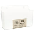 thumbnail image 1 of Pen+Gear Acrylic Wall Pocket, 12.28"x3.89"x8.66", Clear, File Organizers, Wall Mount, 1 of 4