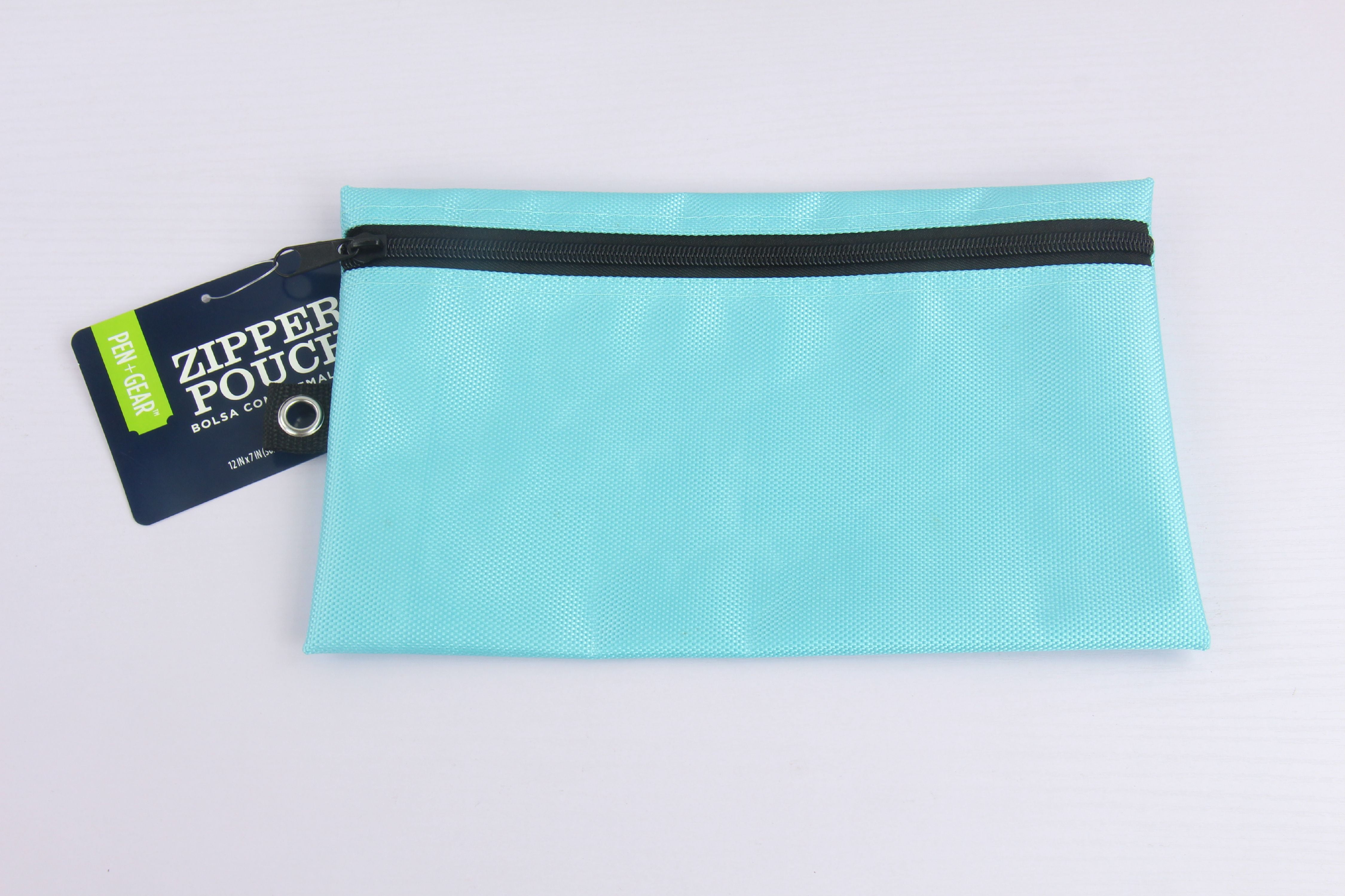 Pen Gear All Purpose Zipper Bag Teal Walmart