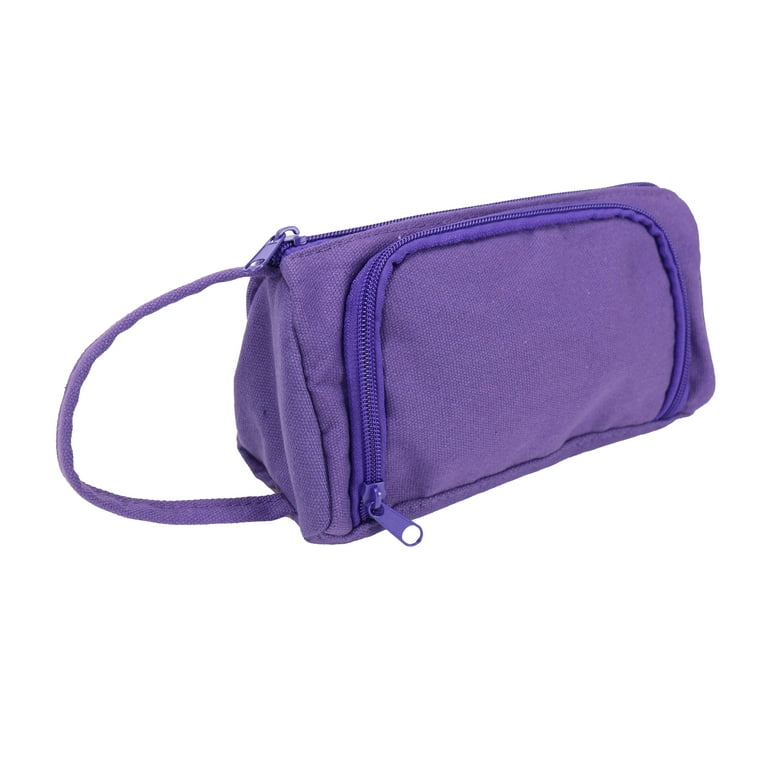 Arteza Pencil Case, Purple, Side Opening Pouch