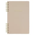 thumbnail image 1 of Pen+Gear Brand Tan Fabric Spiral Journal, 7.4"x10", 96 Ruled Sheets, 1 of 6