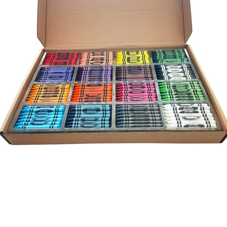 Pen + Gear Classic Crayons, 400 Count in Class Pack, 16 Assorted Colors