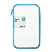 Pen+Gear Clear Zipper Case, Sky Pencil Box