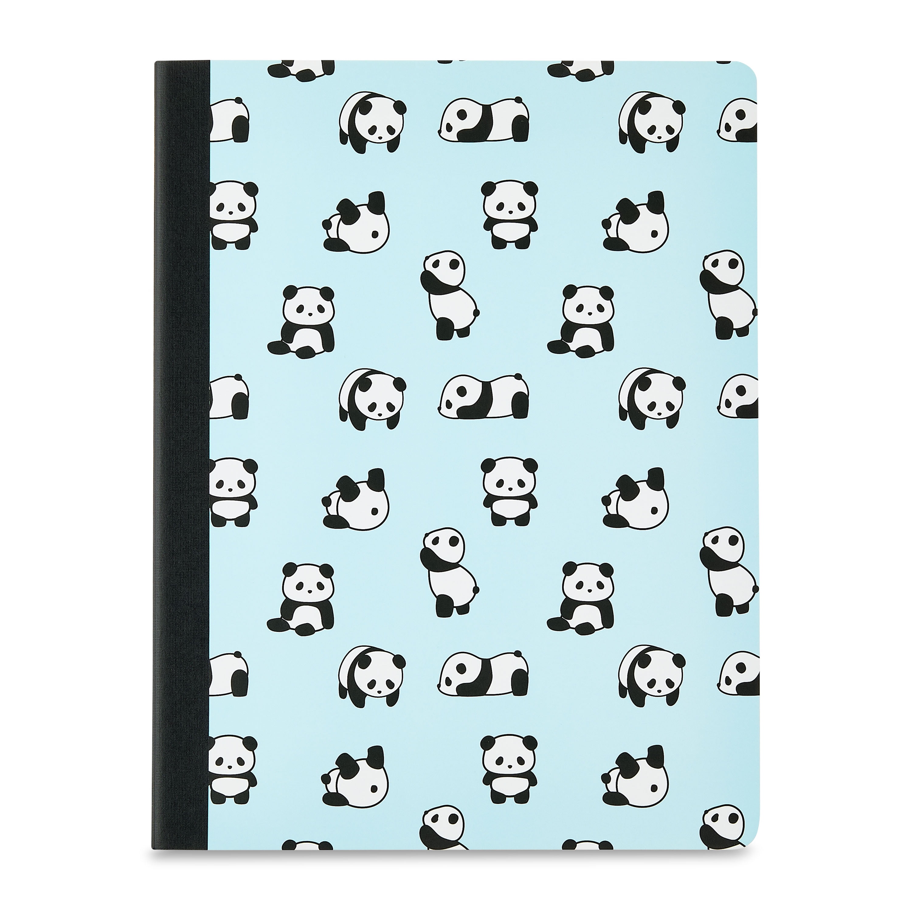 Pen+Gear Wide Ruled Composition Book, 7.5" x 9.75", Pandas, 80 Sheets