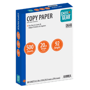 Pen+Gear Copy Paper, 8.5&quot;x 11", 20 lb, White, 500 Sheets