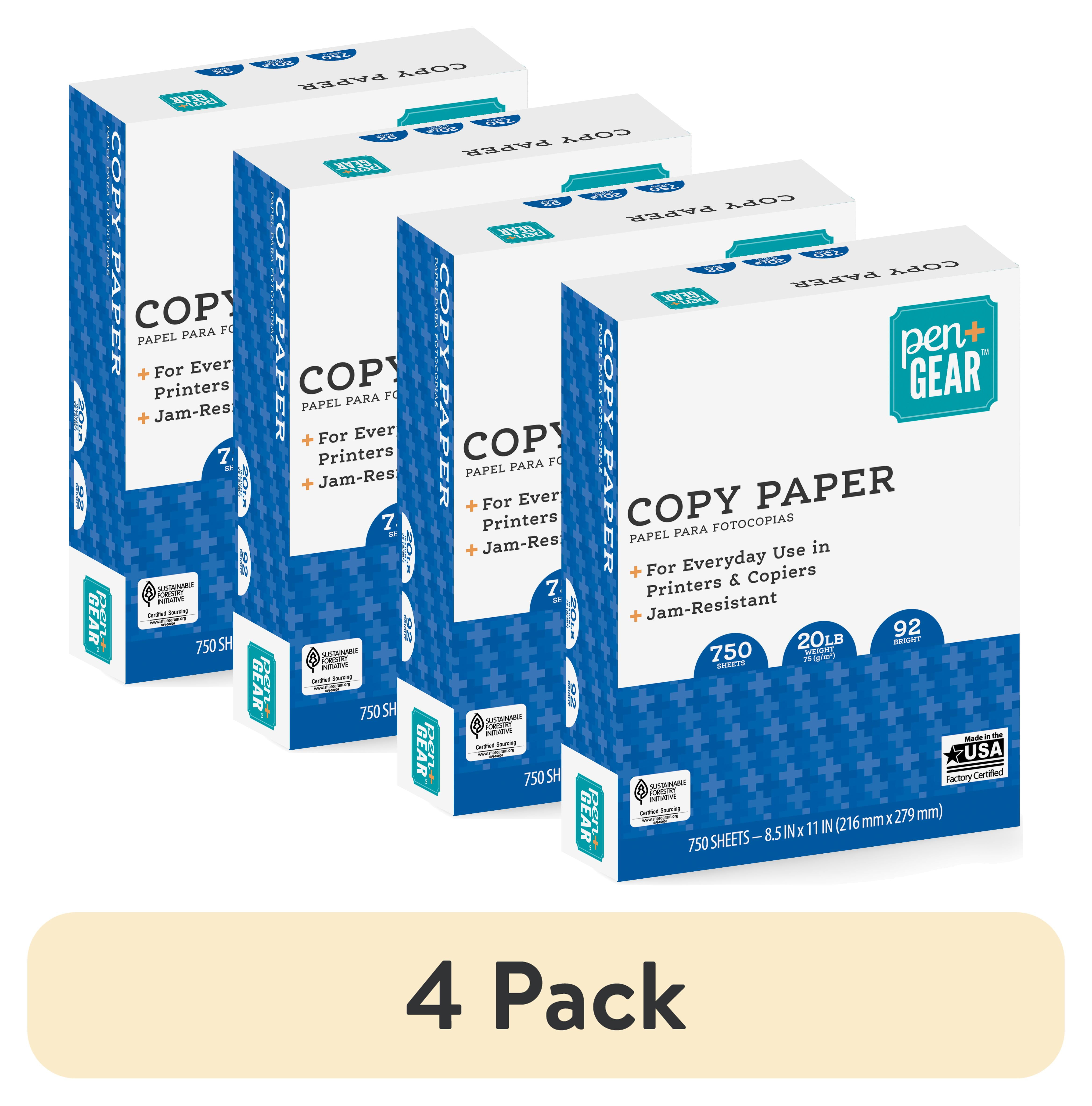   Basics Multipurpose Copy Printer Paper, 8.5 x 11, 20  lb, Pallet, 400 Reams, 200000 Sheets, 92 Bright, White : Office Products