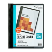 Pen+Gear Deluxe Report Cover, 9.25" x 11.89", Black, 80 Per Pack