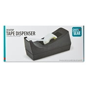 Pen+Gear Desktop Manual Tape Dispenser for 1 in Core, Black