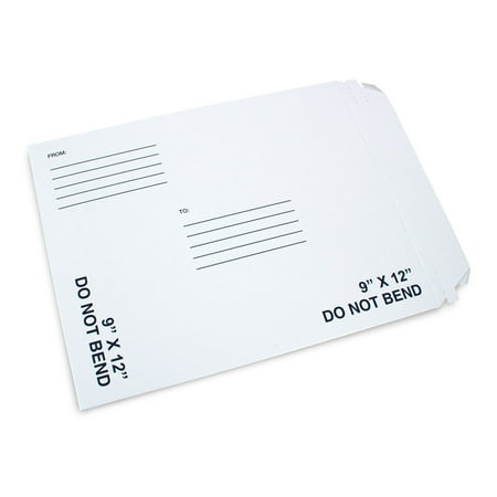 Pen+Gear Document Mailer, Self-Seal Stay Flat Mailer, 9 in x 12 in, White