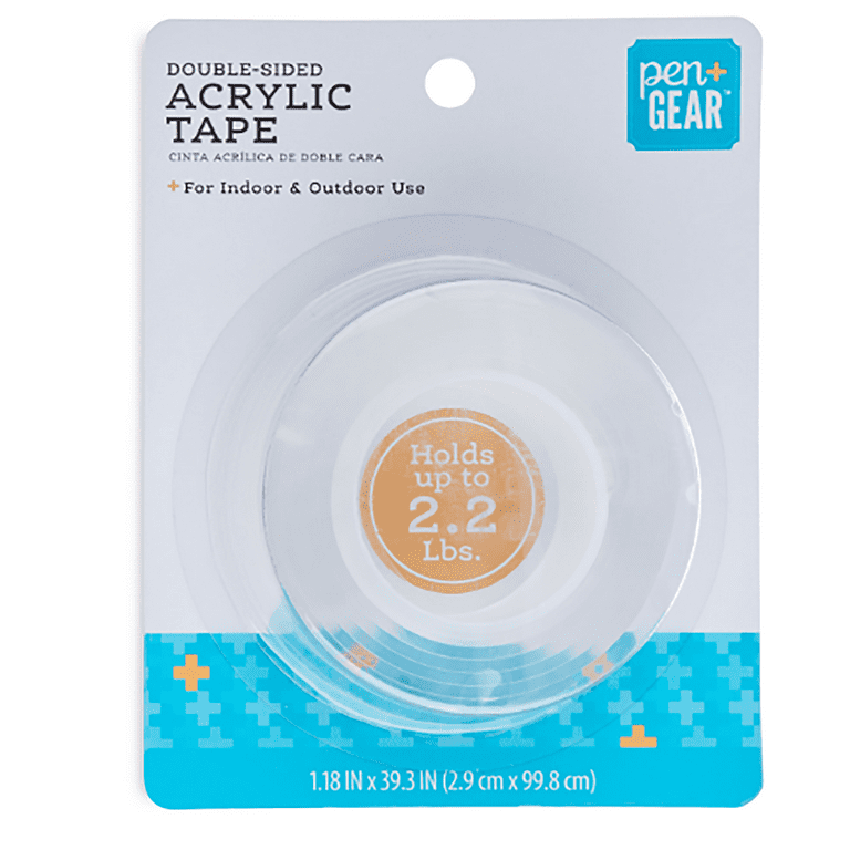 Pen Gear Double Sided Acrylic Tape 1.18