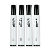 Pen+Gear Dry Erase Markers, Chisel Tip, Black Ink, 4 Count