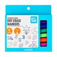 Pen+Gear Dry Erase Markers, Fine Tip, Assorted Ink Colors, 8 Count