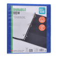 thumbnail image 1 of Pen+Gear Durable View 3-Ring Binder with 1” Slanted D-Rings, Blue, 1 of 5
