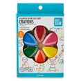 thumbnail image 1 of Pen+Gear Easy-Grip Crayons, Assorted Colors, 6 Count, 1 of 4