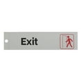 thumbnail image 1 of Pen+Gear Silver Mylar EXIT Sign, 2x8 inch - Ideal for Office & Public Spaces, Easy-Clean Adhesive, 1 of 7