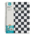 thumbnail image 1 of Pen+Gear Fashion Sketch Book, 9" x 12", Black & White Checkerboard Design, 75 Sheets, 1 of 6