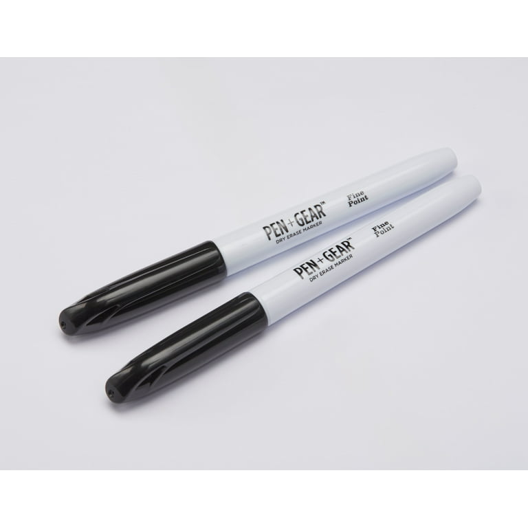 Fine Tip Black Dry-Erase Markers - Bulk Pack of 36 – Glassboard Studio