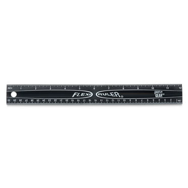 Pen + Gear Flexible Plastic 12" Metric Ruler, Black