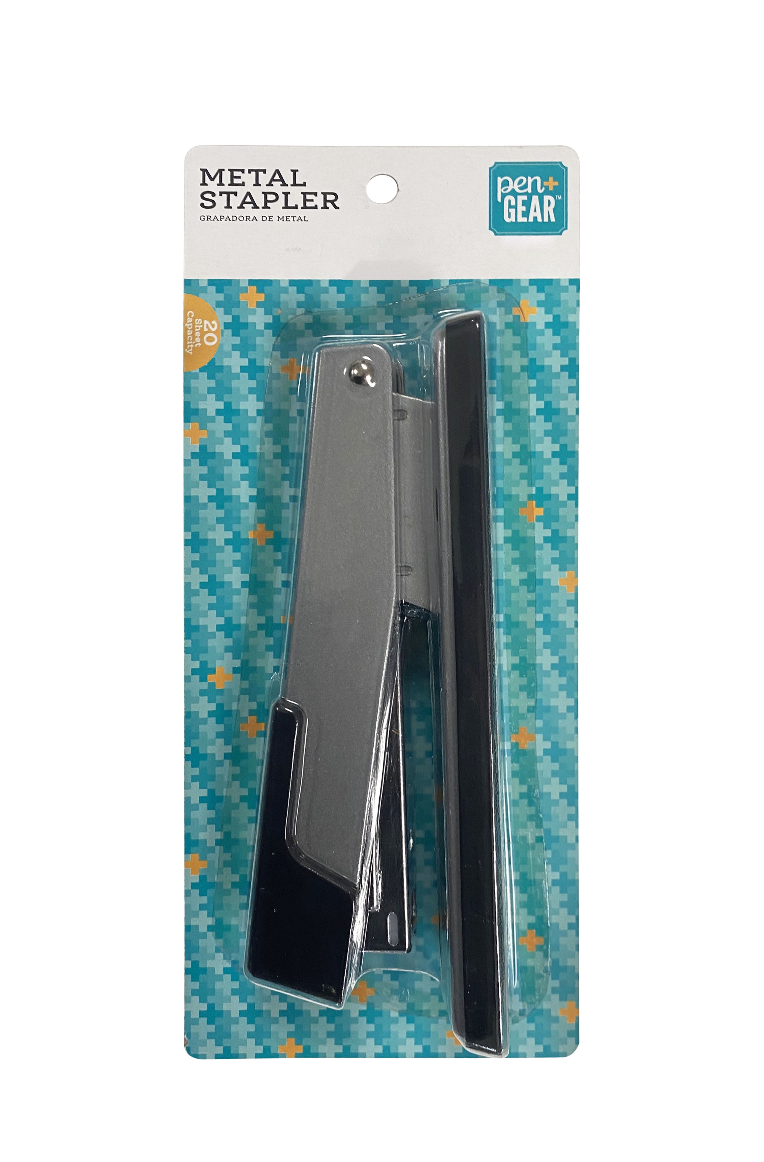 Pen + Gear Full Strip Metal Stapler, Silver