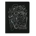 thumbnail image 1 of Pen+Gear Composition Book, Wide Ruled, 7.5"x 9.75", Poly Cover,Gamer Design, 80 Sheets, 1 of 5