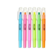 Pen+Gear Gel Highlighters, Round Tip, Assorted Colors, 6 Count