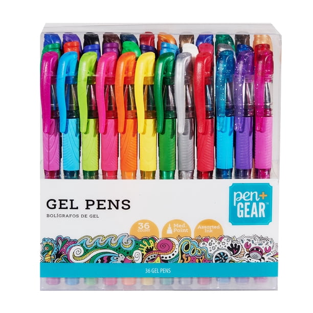Pen + Gear Gel Pens, 36 Count, Multicolor