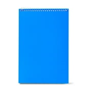 Pen + Gear Gregg Ruled Poly Steno Pad Notebook, 80 Sheets, 6" x 9", Blue, 1 count