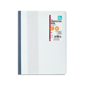 Cuaderno Pen+Gear, cuadriculado, 7.5" x 9.75", cubierta de polipropileno, 80 hojas