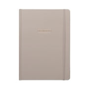 Pen + Gear Hardcover Journal, Taupe, 7.5" x 10.25" x 0.875", 200 Lined Pages