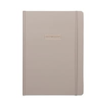 Pen + Gear Hardcover Journal, Taupe, 7.5" x 10.25" x 0.875", 200 Lined Pages