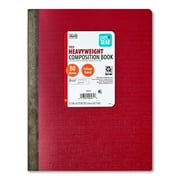 Pen+Gear Heavyweight College Ruled Poly Composition Book, 7.5 in x 9.75 in, Red, 80 Sheets