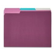 Pen+Gear Jewel Tone File Folders, Letter Size, Assorted Colors, 25 Count
