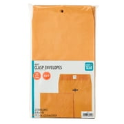 Pen+Gear Kraft Clasp Envelopes, 6 in x 9 in, 25 Count