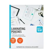Pen+Gear Laminating Pouches, 9" x 11.5", Letter Size Sheets, 3 Mil, 150 Count