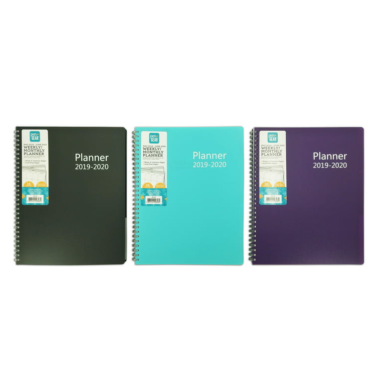 Pen+Gear 12-Month Budget Planner, Assorted Designs 